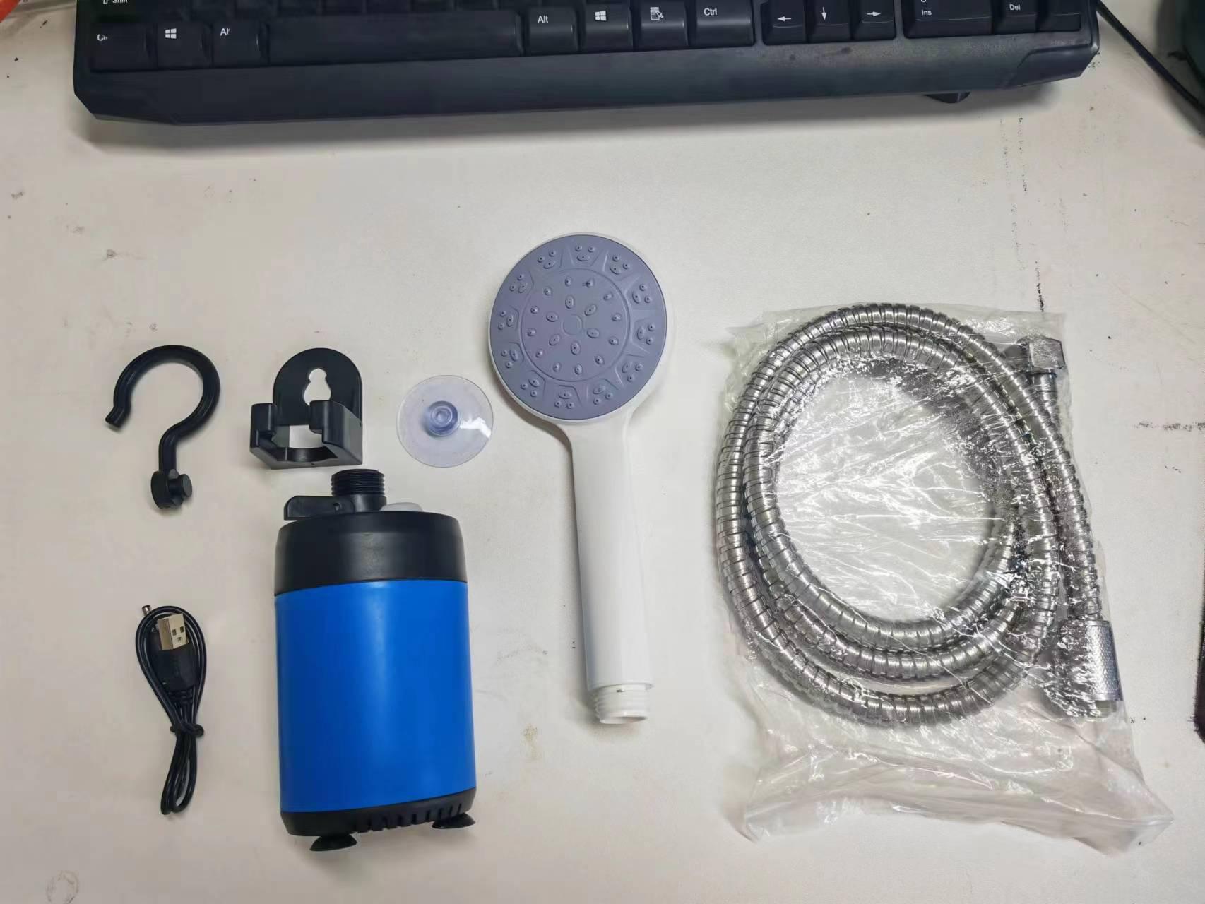 Portable Electric USB Charging Shower Head for Home, Dorm, and Outdoor Use
Portable Electric USB Charging Shower Head for Home, Dorm, and Outdoor Use