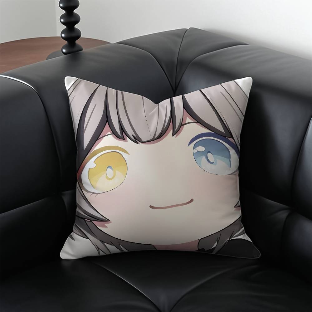 Cartoon BanG Dream Its MyGO-Cute Pillow Case Anti-dustmite Pillowcase Invisible zipper silky short plush Sofa cushion cover 12x12Inch
Cartoon BanG Dream Its MyGO-Cute Pillow Case Anti-dustmite Pillowcase Invisible zipper silky short plush Sofa cushion cover 12x12Inch