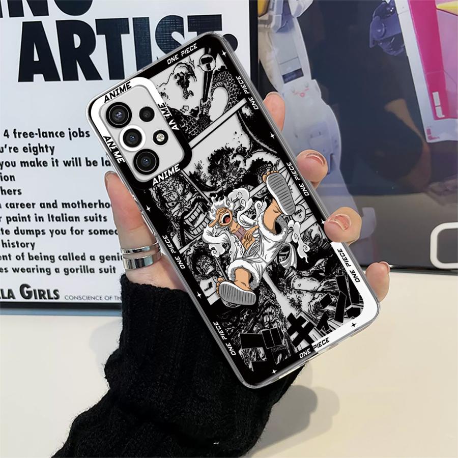 Аниме One Piece Луффи Прозрачный чехол для телефона для Samsung Galaxy A16 A17 A52s A50 A12 A71 A72 A31 A51 A52 A32 A21s Galaxy A32 5G
Аниме One Piece Луффи Прозрачный чехол для телефона для Samsung Galaxy A16 A17 A52s A50 A12 A71 A72 A31 A51 A52 A32 A21s Galaxy A32 5G