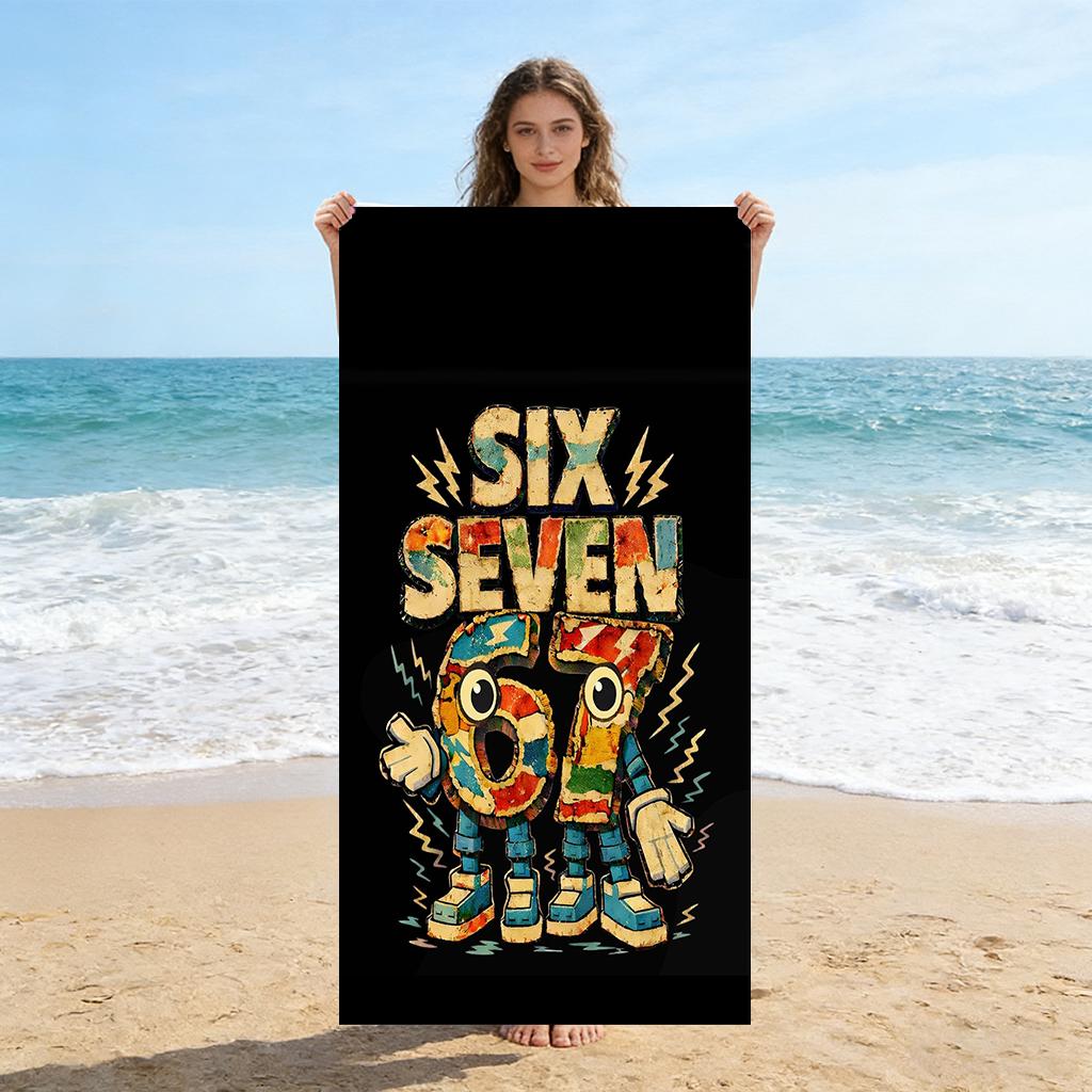 1PC 67 Friendship Beach Towel Quick-drying Towel Suitable for Seaside Pool Camping Vacation Yoga For Family Friends Children W30*H60(CM)
1PC 67 Friendship Beach Towel Quick-drying Towel Suitable for Seaside Pool Camping Vacation Yoga For Family Friends Children W30*H60(CM)