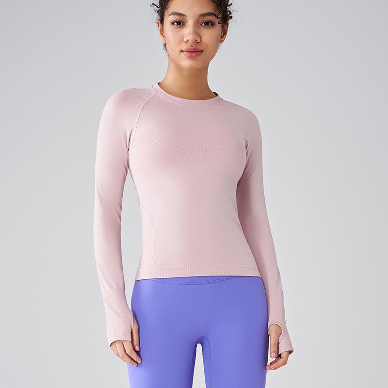 Женская спортивная футболка с длинным рукавом и круглым вырезом - облегающая, дышащая, модная, для фитнеса и йоги Small фиолетовый/розовый
Женская спортивная футболка с длинным рукавом и круглым вырезом - облегающая, дышащая, модная, для фитнеса и йоги Small фиолетовый/розовый