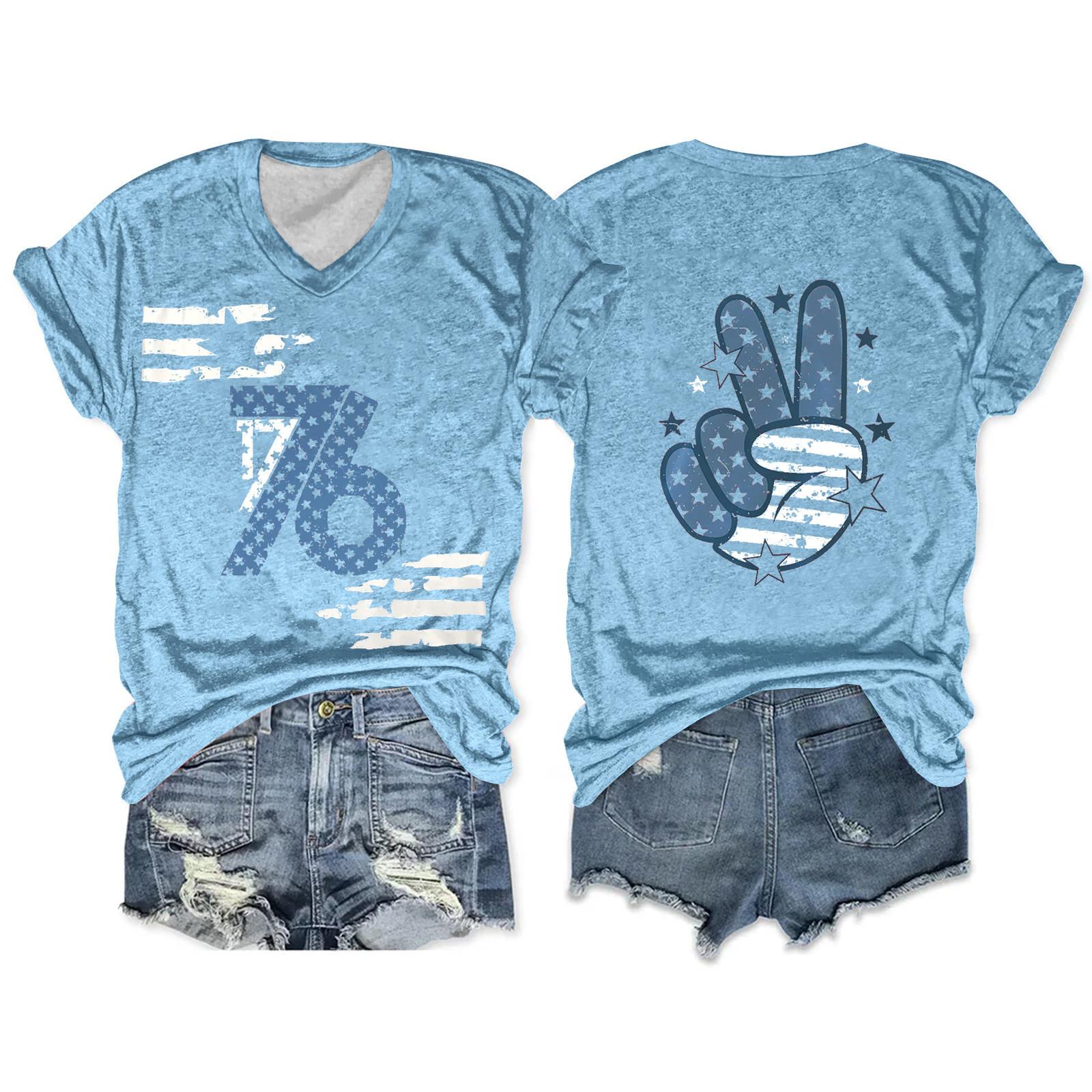 Женская футболка, повседневный свободный пуловер с v-образным вырезом и короткими рукавами с принтом XL
Женская футболка, повседневный свободный пуловер с v-образным вырезом и короткими рукавами с принтом XL