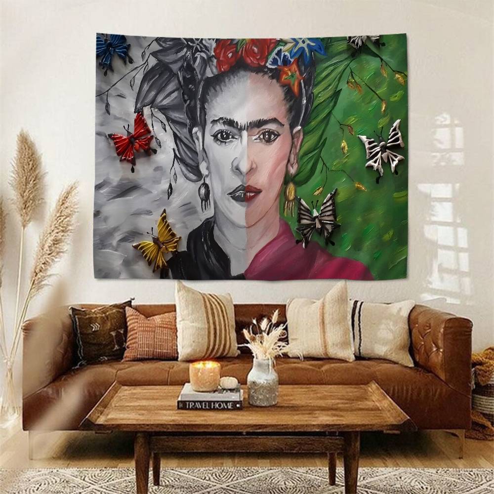 FFrida KKahlo Hanging Bohemian Tapestry Bohemian Wall Tapestries Mandala Kawaii Room Decor 74x94cm(29x37in)
FFrida KKahlo Hanging Bohemian Tapestry Bohemian Wall Tapestries Mandala Kawaii Room Decor 74x94cm(29x37in)