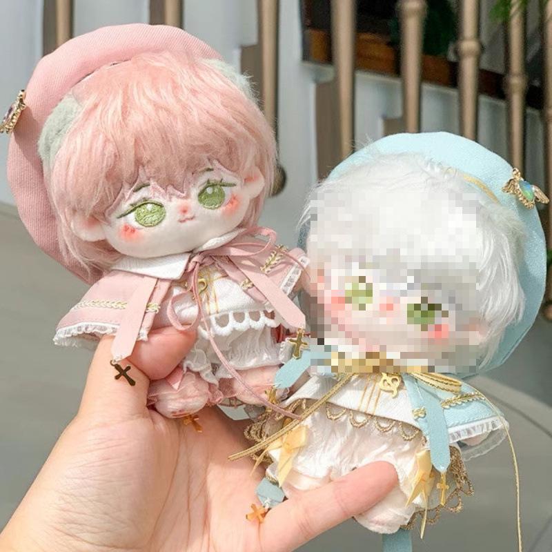 10cm Cotton Doll Outfit: Blue Bird Sonata & Night Sakura Set for Charming SeaTYmy Doll
10cm Cotton Doll Outfit: Blue Bird Sonata & Night Sakura Set for Charming SeaTYmy Doll