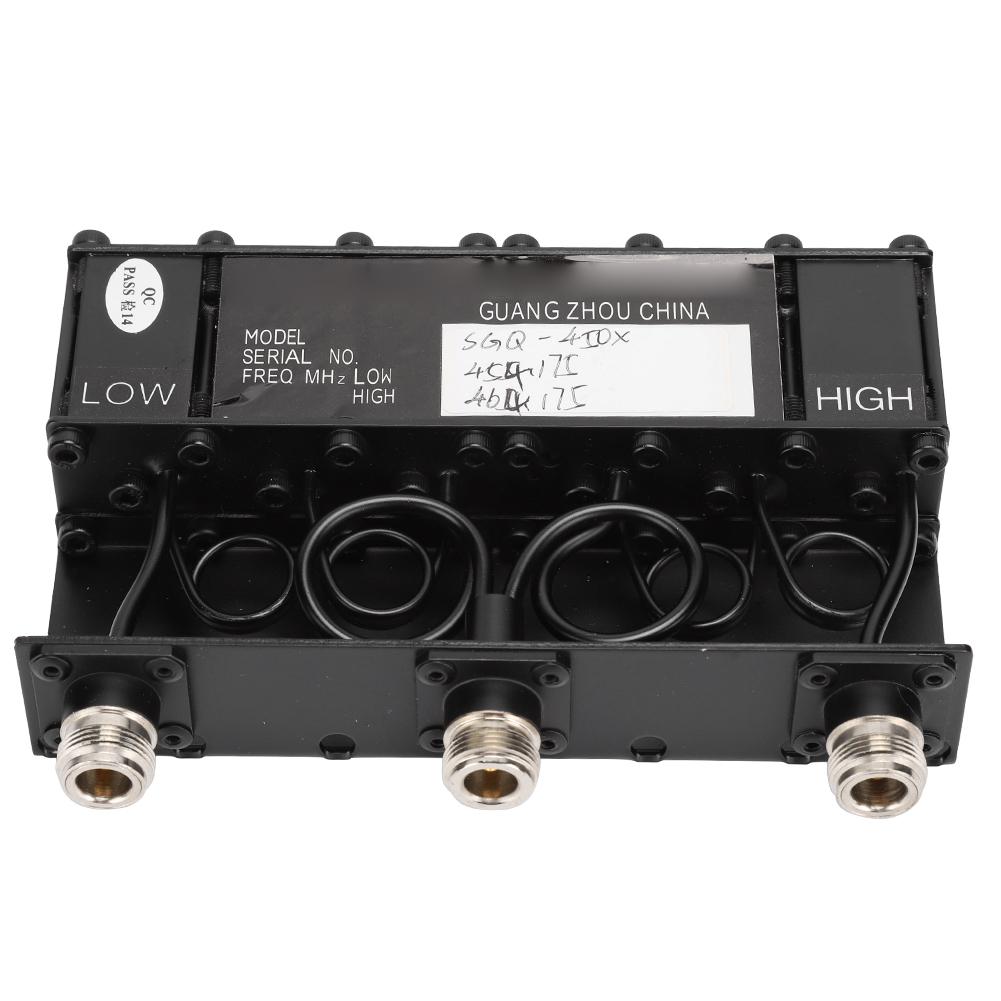 10 Вт UHF 6 Cavity Duplexer TX: 454,175 МГц RX: 464,175 МГц радіо тон повторювач N роз єм
10 Вт UHF 6 Cavity Duplexer TX: 454,175 МГц RX: 464,175 МГц радіо тон повторювач N роз єм