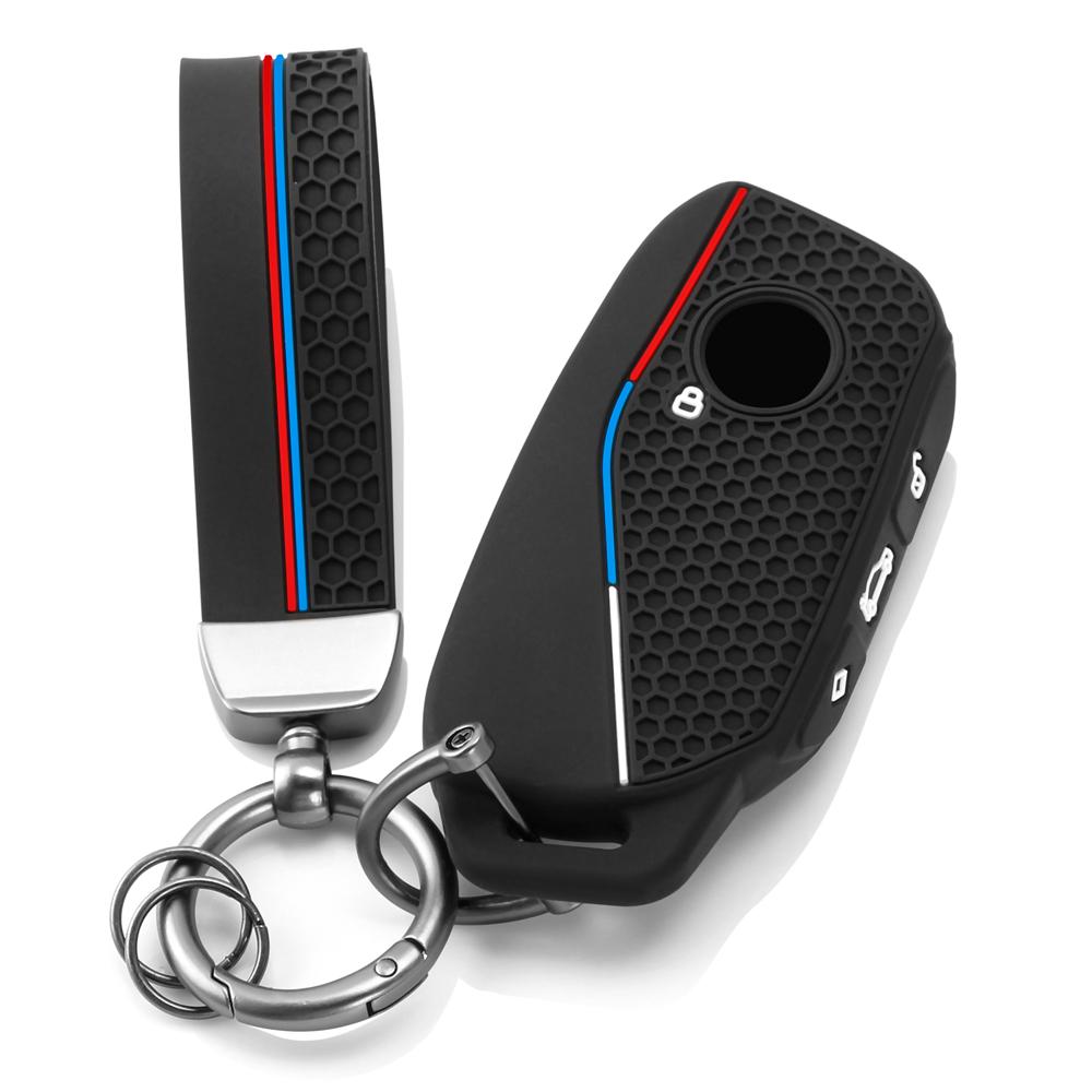 Silicone Car Key Cover Keychain for BMW X1 U11 I7 G70 X7 Lci 320i F20 U06 M3 Gtr X3 X5 X7 F48 2023 2024 Accessories Shell
Silicone Car Key Cover Keychain for BMW X1 U11 I7 G70 X7 Lci 320i F20 U06 M3 Gtr X3 X5 X7 F48 2023 2024 Accessories Shell