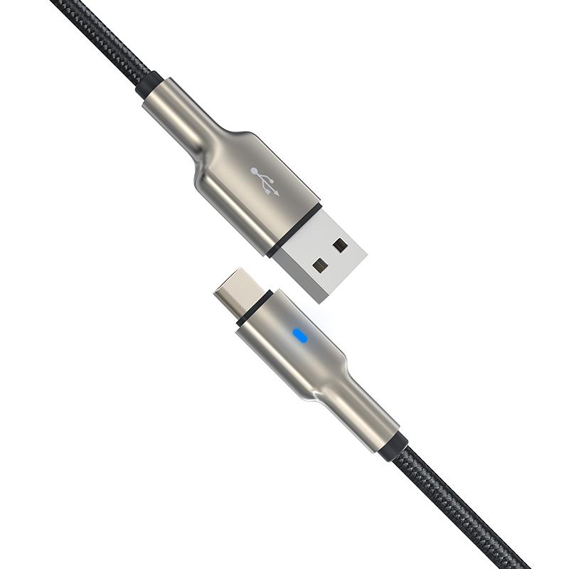 DEVIA Mars Series EC313 1.5m USB-A to Type-C Data Cable Zinc Alloy Braided Nylon Charging Cord
DEVIA Mars Series EC313 1.5m USB-A to Type-C Data Cable Zinc Alloy Braided Nylon Charging Cord