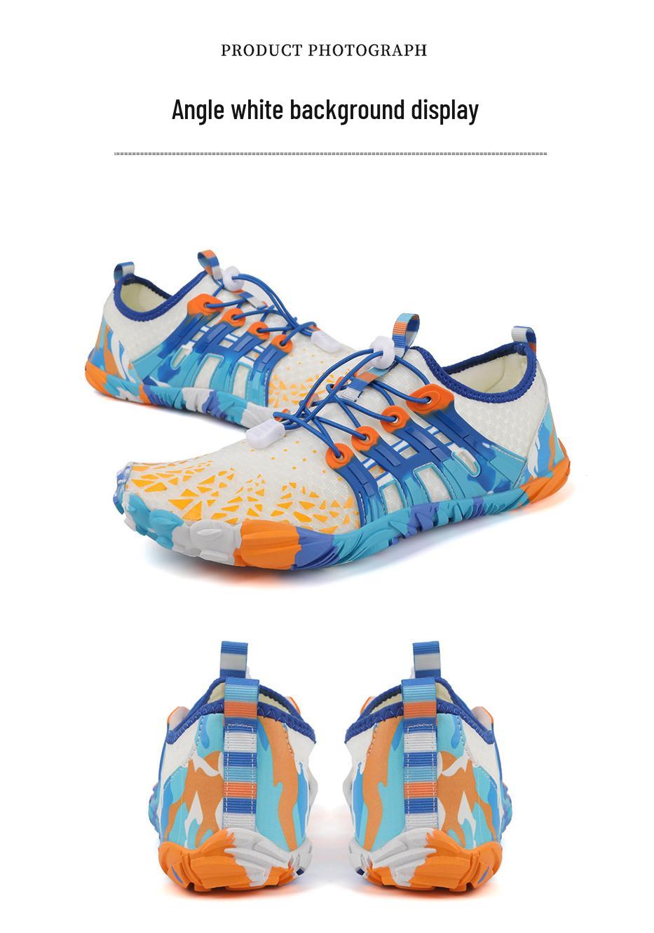 Versatile Non-slip Water Shoes: Couples Outdoor Swimming, Snorkeling, Creek Trekking, Fishing, Yoga, Fitness, Jump Rope, and Beach Play Footwear. 44
Versatile Non-slip Water Shoes: Couples Outdoor Swimming, Snorkeling, Creek Trekking, Fishing, Yoga, Fitness, Jump Rope, and Beach Play Footwear. 44