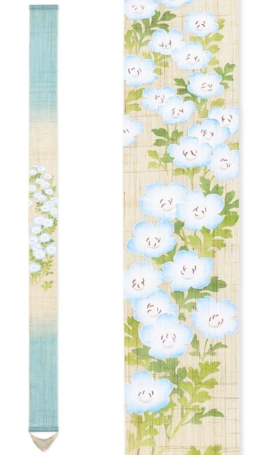 Thin tapestry linen interior tapestry wall hanging Nemophila 100% hand-dyed светло-синий
Thin tapestry linen interior tapestry wall hanging Nemophila 100% hand-dyed светло-синий