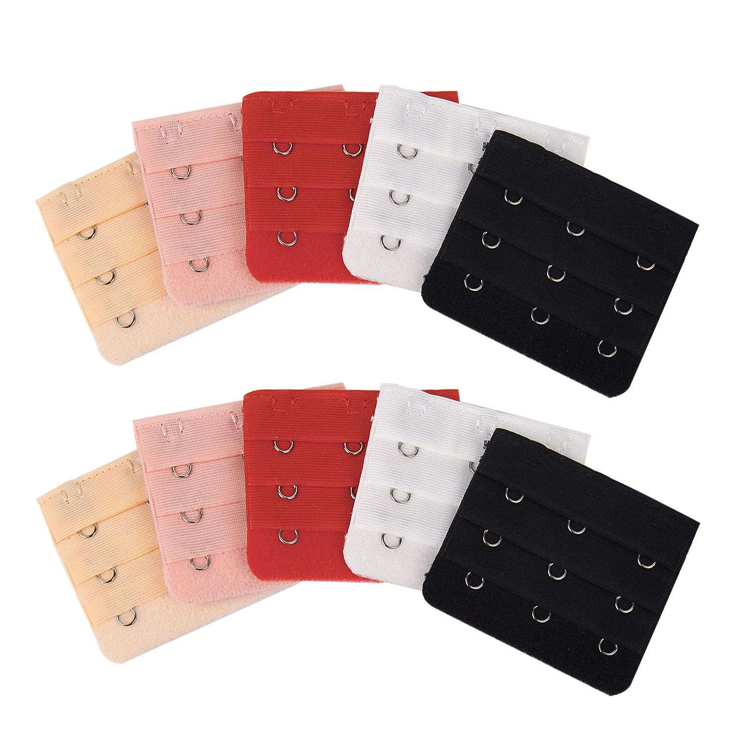 10pcs Elastic Bra Extender Clip Clasp Buckle Adjustable Back Belt Buckle Ladies Women Underwear Accessories Soft Bra Extension One Size
10pcs Elastic Bra Extender Clip Clasp Buckle Adjustable Back Belt Buckle Ladies Women Underwear Accessories Soft Bra Extension One Size