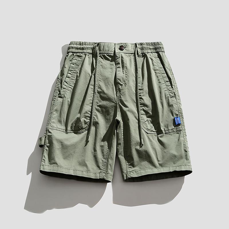 Men s Retro Casual Five-Point Cargo Shorts with Micro-Elastic, Multi-Pocket, Washed Cotton Fabric. 28 армія зелений колір
Men s Retro Casual Five-Point Cargo Shorts with Micro-Elastic, Multi-Pocket, Washed Cotton Fabric. 28 армія зелений колір