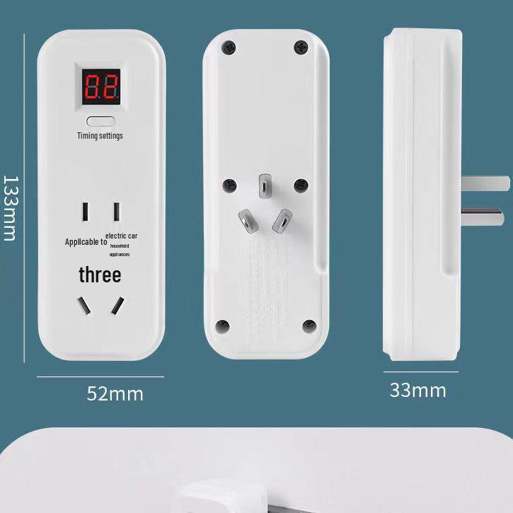 Smart Timer Switch: 1-24 Hour Overcharge Protection Power Strip for Electric Vehicle Charging & Mobile Phone Automatic Shutoff
Smart Timer Switch: 1-24 Hour Overcharge Protection Power Strip for Electric Vehicle Charging & Mobile Phone Automatic Shutoff
