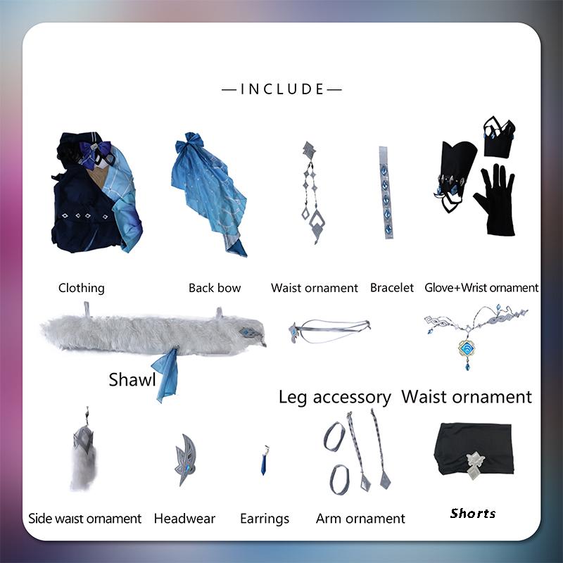 Игра Genshin Impact Е Лань Косплей Костюм Безмятежный банкет Е Лань Хэллоуин Женское платье Вечеринка Наряд для ролевой игры Скин S
Игра Genshin Impact Е Лань Косплей Костюм Безмятежный банкет Е Лань Хэллоуин Женское платье Вечеринка Наряд для ролевой игры Скин S