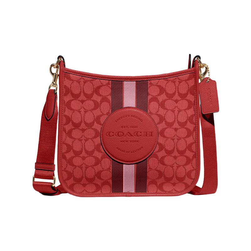 COACH shoulder bag Dempsey 27 classic old flower zipper closure stripe decoration signature jacquard with exquisite pebbled leather file crossbody червоний
COACH shoulder bag Dempsey 27 classic old flower zipper closure stripe decoration signature jacquard with exquisite pebbled leather file crossbody червоний