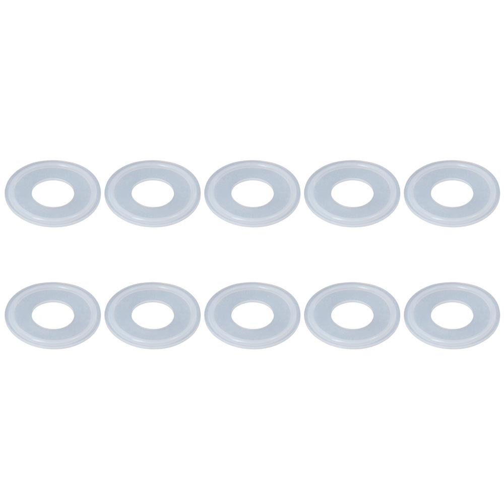 10PCS Silicone Rubber Industrial Flange O-Ring White Clamp Gaskets Silicone Rubber Gasket
10PCS Silicone Rubber Industrial Flange O-Ring White Clamp Gaskets Silicone Rubber Gasket