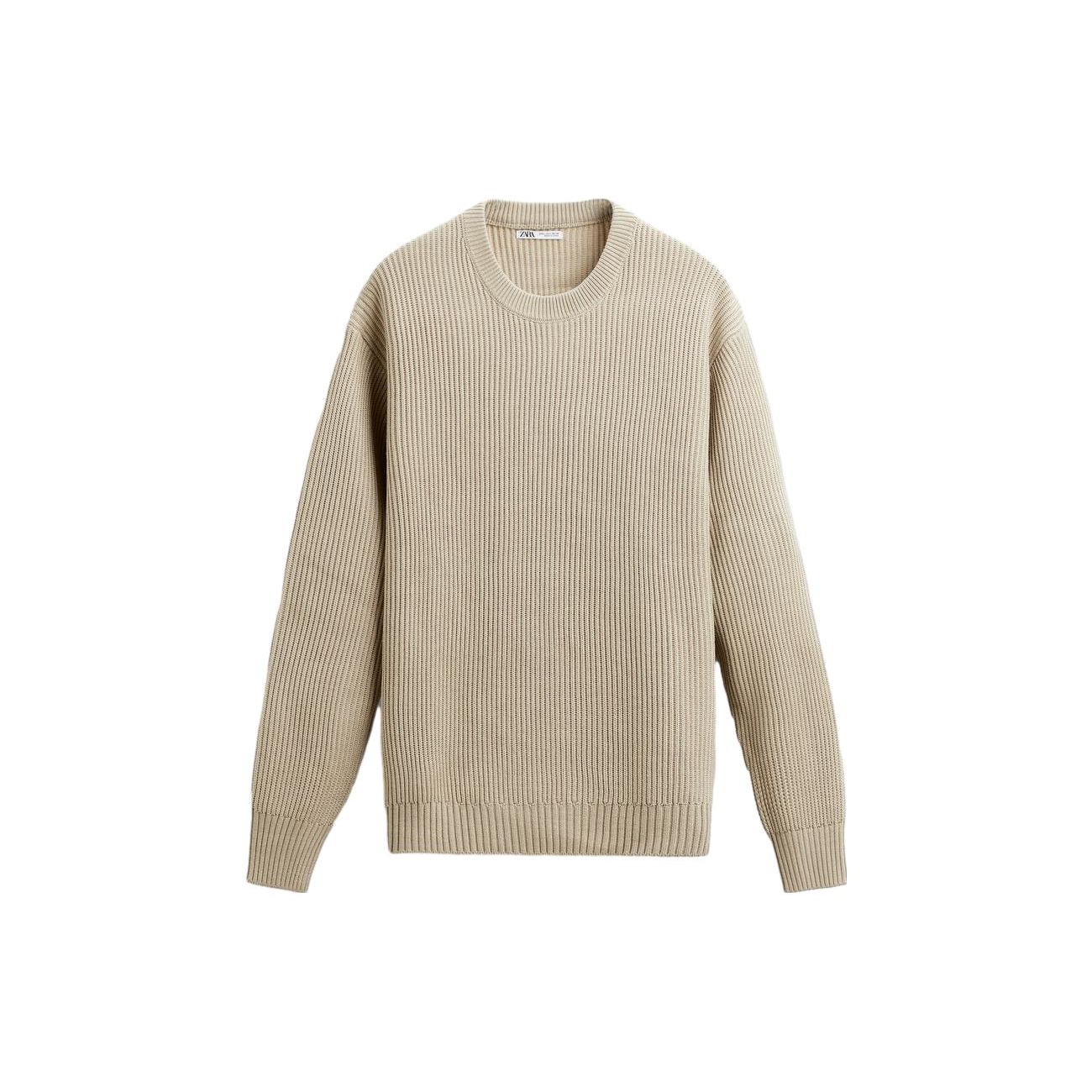 Zara Solid Color Round Neck Straight Long Sleeve Knit Sweater Men sweater Beige 09598306711-33 M
Zara Solid Color Round Neck Straight Long Sleeve Knit Sweater Men sweater Beige 09598306711-33 M