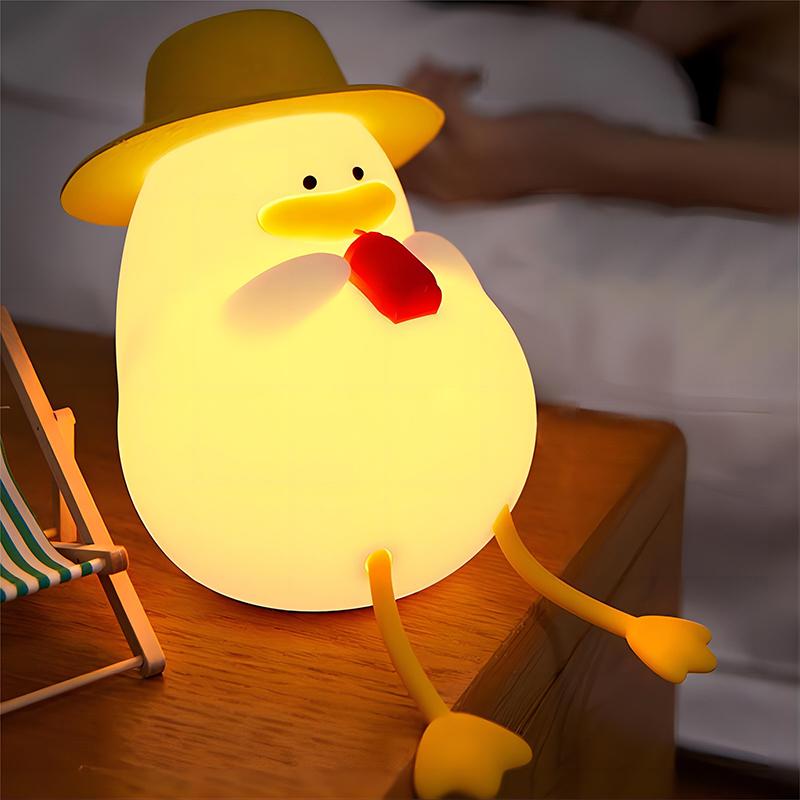 Duck Silicone Lamp Cute Led Nightlight Cartoon Night Light Birthday Gift for Children Bedroom Decoration Light Sleeping Lamp
Duck Silicone Lamp Cute Led Nightlight Cartoon Night Light Birthday Gift for Children Bedroom Decoration Light Sleeping Lamp