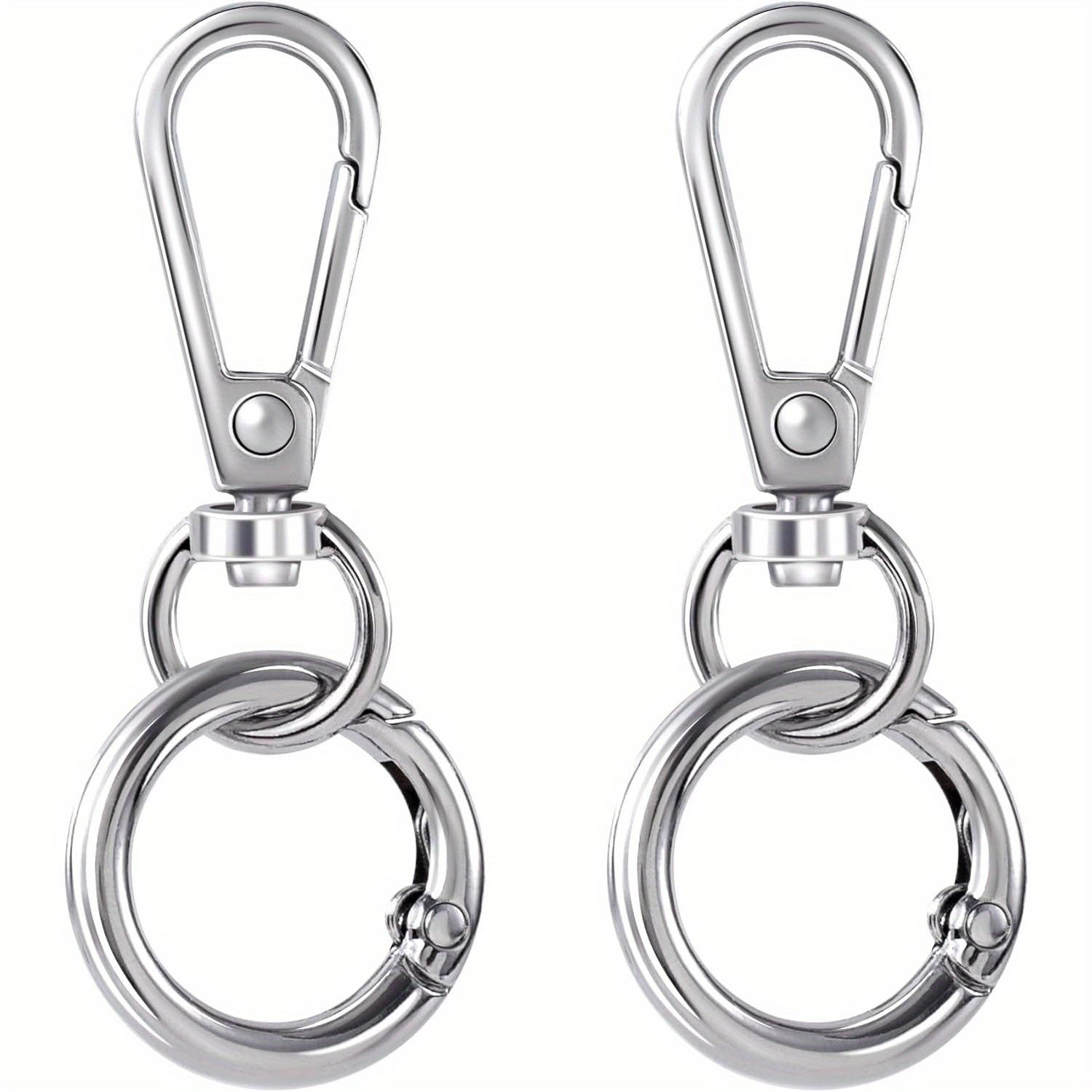 1/5pcs Swivel Clasp Clip Metal Swivel Snap Hooks Double Opening Key Chain Clip with Key Ring for DIY Crafts Lanyard Making 1pc срібний
1/5pcs Swivel Clasp Clip Metal Swivel Snap Hooks Double Opening Key Chain Clip with Key Ring for DIY Crafts Lanyard Making 1pc срібний