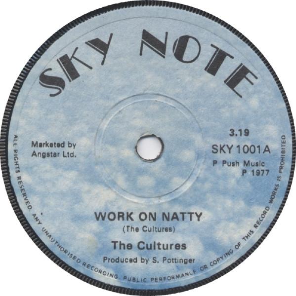 7inch Record CULTURE Work On Natty Work On Dub SKY1001 Sky Note 1977 UK Reggae Ska Dub Used
7inch Record CULTURE Work On Natty Work On Dub SKY1001 Sky Note 1977 UK Reggae Ska Dub Used