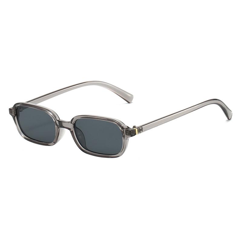 Trendy Small Square Frame Glasses Vintage Simple Style Sun Glasses Multi Color UV400 Shades Men Women Outdoor Driving Eyewear show as picture сірий
Trendy Small Square Frame Glasses Vintage Simple Style Sun Glasses Multi Color UV400 Shades Men Women Outdoor Driving Eyewear show as picture сірий