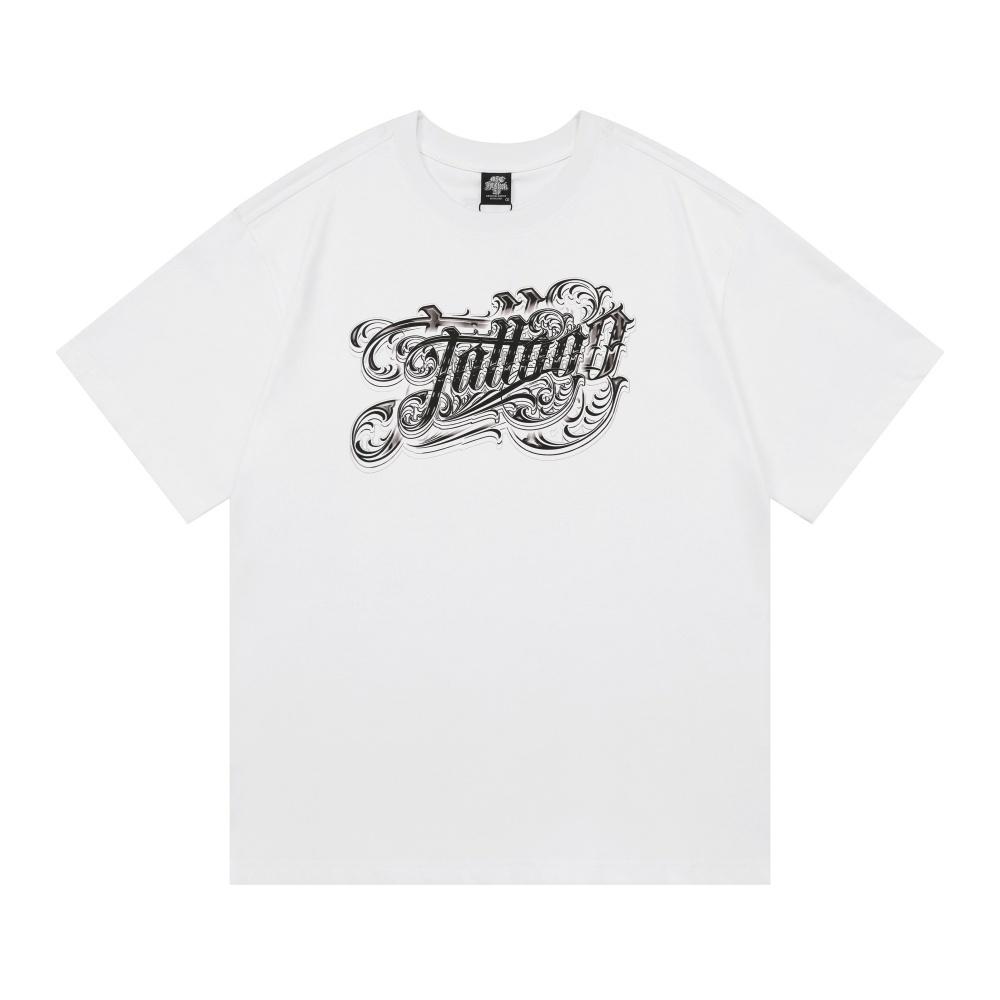 Letter Print Short Sleeve Tshirt Unisexs Chicano Letters Summer Retro High Street Crew Neck Loose HalfSleeve Cotton Tee Unisex M
Letter Print Short Sleeve Tshirt Unisexs Chicano Letters Summer Retro High Street Crew Neck Loose HalfSleeve Cotton Tee Unisex M