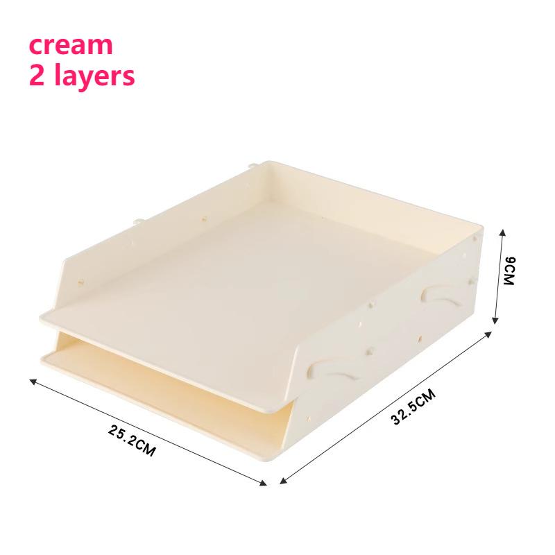 2/3 Layers Desk Test Paper Book Storage Racks Desk Organizer Office Stackable Telescopic Folding File Storage Rack Letter Trays
2/3 Layers Desk Test Paper Book Storage Racks Desk Organizer Office Stackable Telescopic Folding File Storage Rack Letter Trays