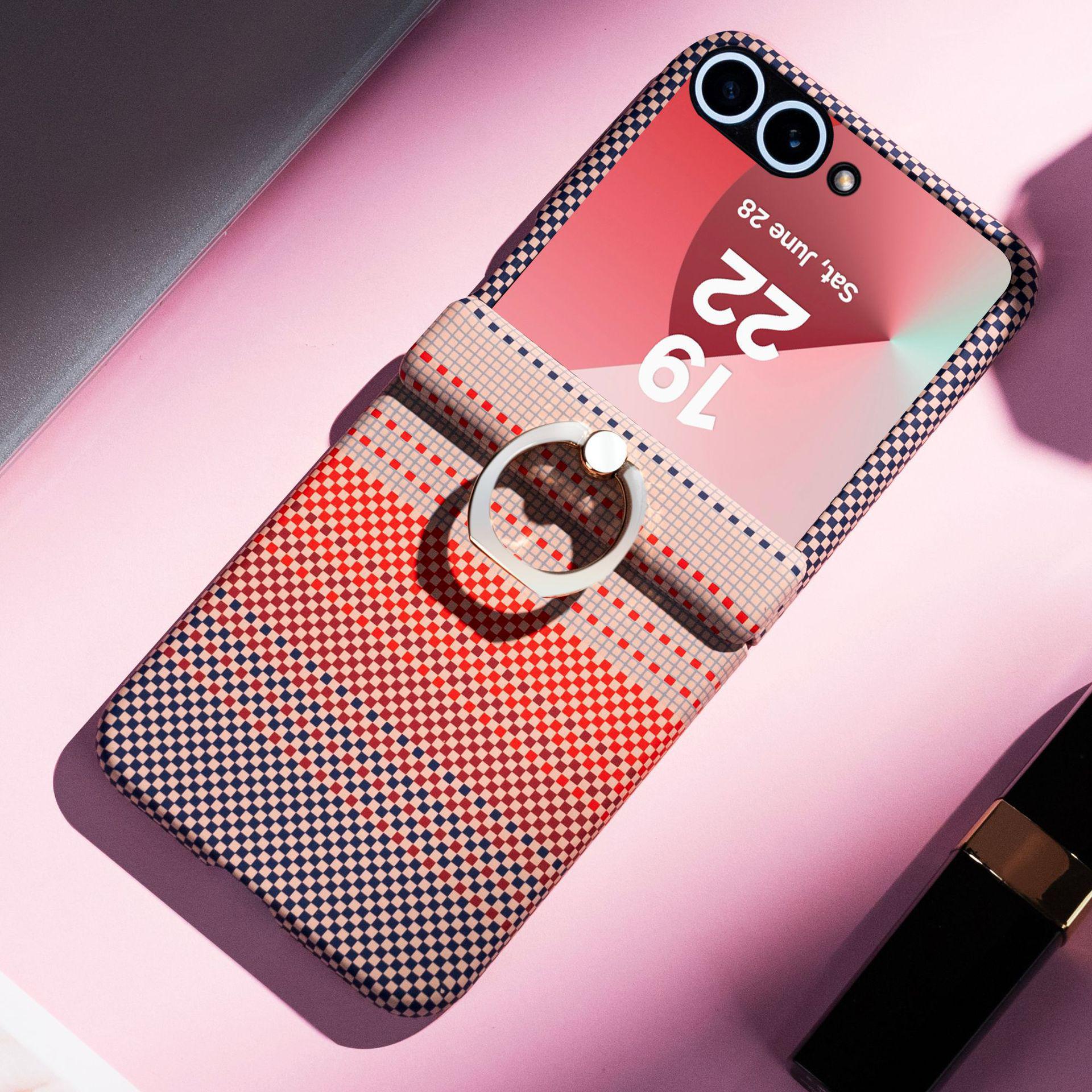 Чохол-кільце з кевларового вуглеволокна для Samsung Z Flip 7/6/5 Samsung Z Flip4
Чохол-кільце з кевларового вуглеволокна для Samsung Z Flip 7/6/5 Samsung Z Flip4