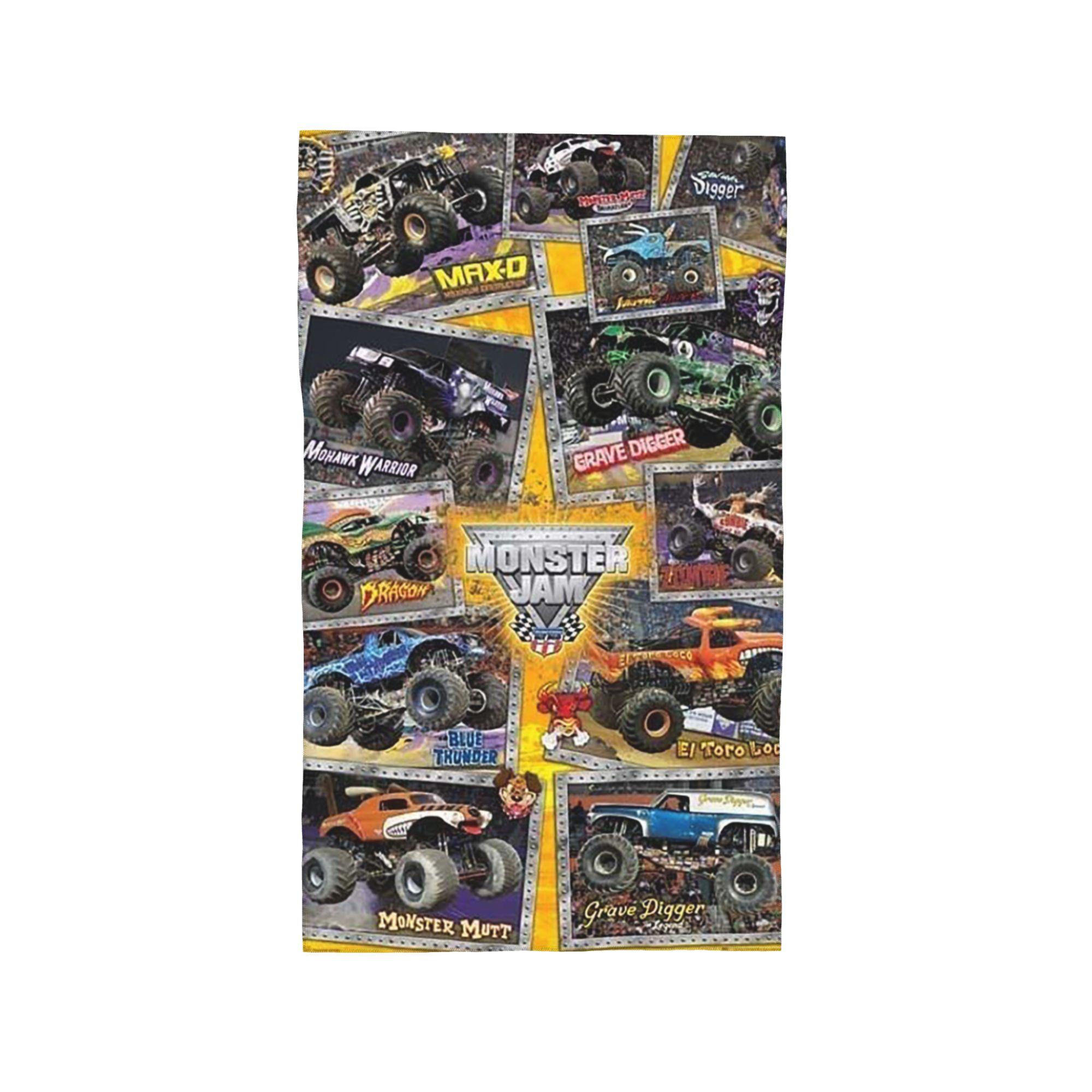 Классический узор Monster Jam Мягкое лицевое полотенце Быстросохнущее для бассейна и ванны Хлопковые полотенца Дышащие W30*H60(CM)
Классический узор Monster Jam Мягкое лицевое полотенце Быстросохнущее для бассейна и ванны Хлопковые полотенца Дышащие W30*H60(CM)