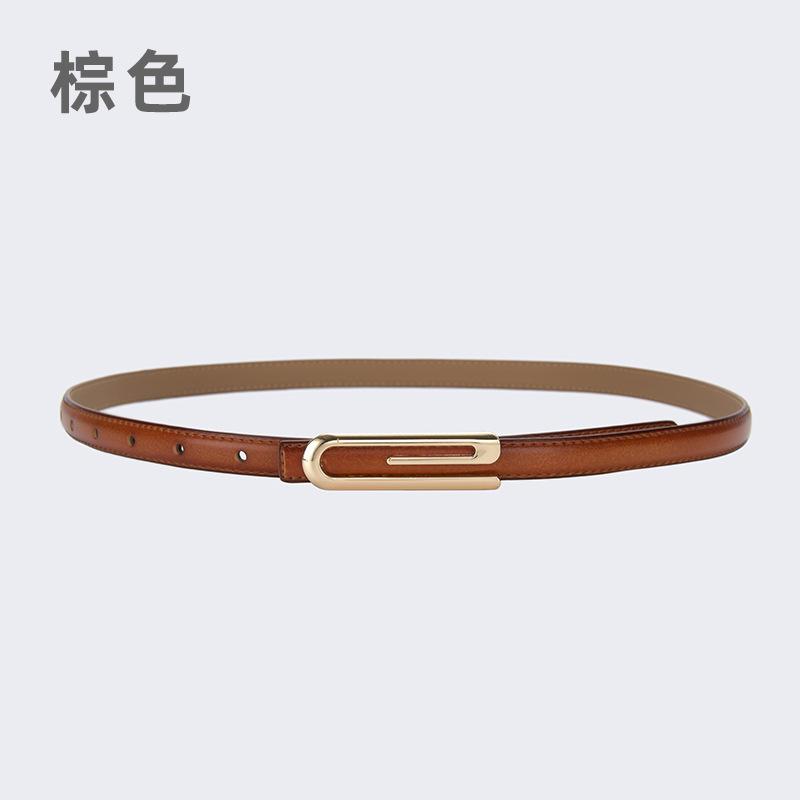 Тонкий пояс для женской юбки, кожаный маленький пояс, простой, подходящий к платью, декоративный пояс для студента 105cm
Тонкий пояс для женской юбки, кожаный маленький пояс, простой, подходящий к платью, декоративный пояс для студента 105cm