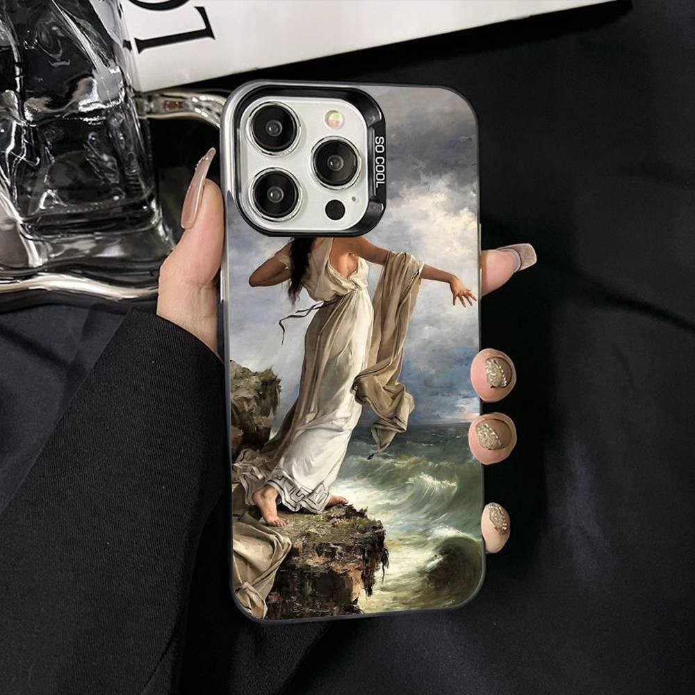 Renaissance art Painting Cover For iPhone 17Air 16 15 14 13 12 11 Pro Max X XS XR Plus Colorful Silver Phone case iPhone 16
Renaissance art Painting Cover For iPhone 17Air 16 15 14 13 12 11 Pro Max X XS XR Plus Colorful Silver Phone case iPhone 16