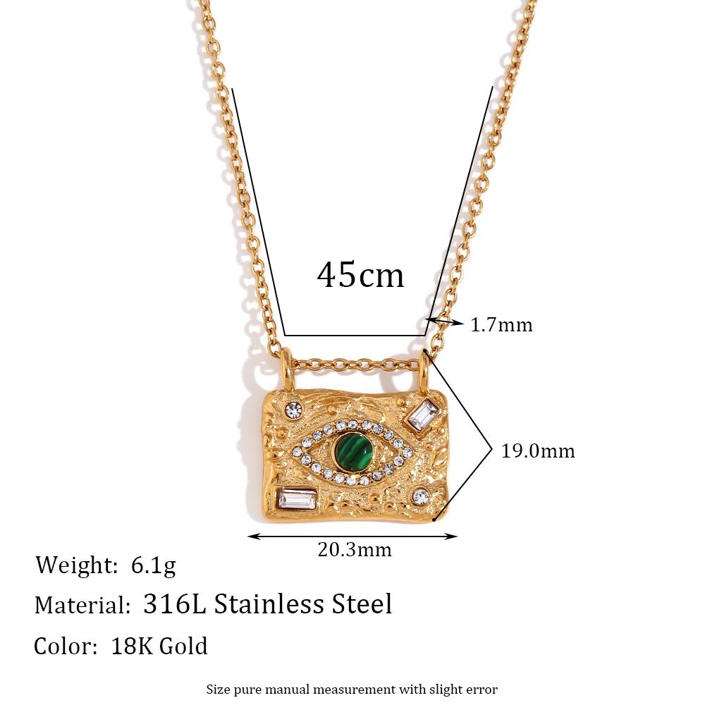 MamacitaSlay Vintage Malachite Evil s Eye Rhinestone Hoop Earrings Bracelet Rings Necklace Stainless Steel Jewelry For Women
MamacitaSlay Vintage Malachite Evil s Eye Rhinestone Hoop Earrings Bracelet Rings Necklace Stainless Steel Jewelry For Women
