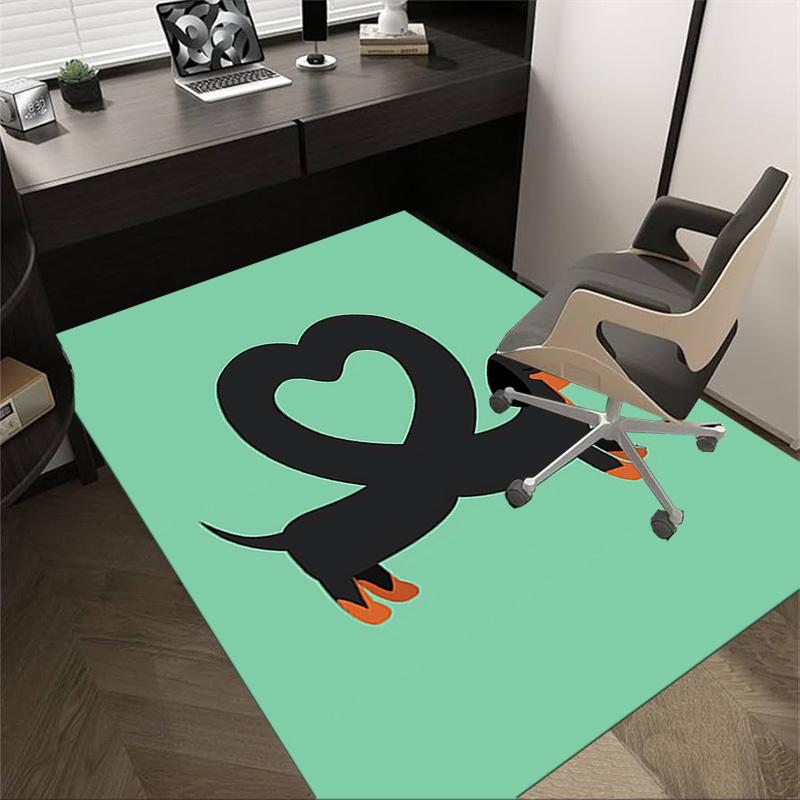 1PC Dachshund Heart Non-Slip Floor Carpet Compatible for Office&Living Room&Bedroom&Dining room - Flat- Soft & Pattern, Vibrant Colors-W314 60cm by 90cm
1PC Dachshund Heart Non-Slip Floor Carpet Compatible for Office&Living Room&Bedroom&Dining room - Flat- Soft & Pattern, Vibrant Colors-W314 60cm by 90cm