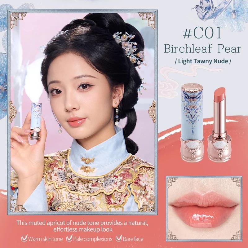 Flower Knows Butterfly Cloud Collar Collection Glossy Lipstick High shine hydrating non-greasy 3.5g C01 Birchleaf Pear
Flower Knows Butterfly Cloud Collar Collection Glossy Lipstick High shine hydrating non-greasy 3.5g C01 Birchleaf Pear