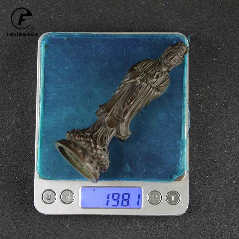 Antique Bronze Guan Yin Statue Ornament Pure Copper Buddha Figurines Miniatures Home Decoration Accessories Crafts Collections
Antique Bronze Guan Yin Statue Ornament Pure Copper Buddha Figurines Miniatures Home Decoration Accessories Crafts Collections