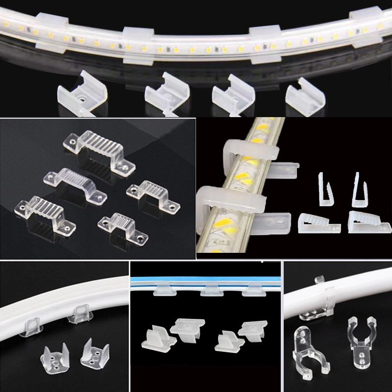 Neon Strip LED Fix Clips Holder Connector Accessories 6mm 8mm 10mm 12mm 15mm 18mm 20mm For Neon Light Fixing COB Led Tape Buckle 5 Pcs
Neon Strip LED Fix Clips Holder Connector Accessories 6mm 8mm 10mm 12mm 15mm 18mm 20mm For Neon Light Fixing COB Led Tape Buckle 5 Pcs