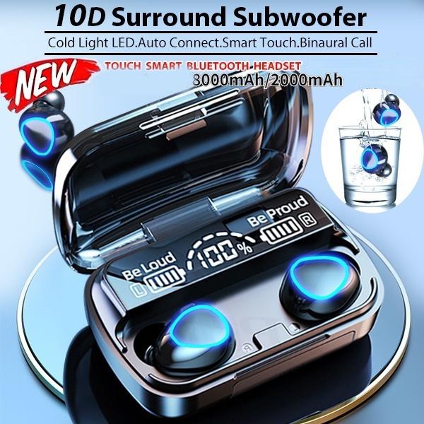 Наушники TWS Беспроводные стереонаушники Bluetooth Спортивные водонепроницаемые наушники со светодиодным дисплеем Чехол для зарядного устройства
Наушники TWS Беспроводные стереонаушники Bluetooth Спортивные водонепроницаемые наушники со светодиодным дисплеем Чехол для зарядного устройства