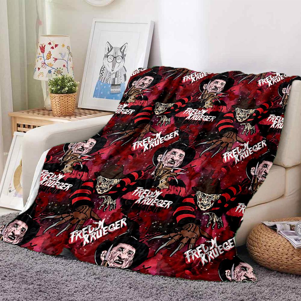 1pc A Nightmare on Elm Street Flannel Throw Blanket - HD Printed Lightweight Soft Warm All-Season Blanket for Sofa, Bed, Travel, Camping 080 130cmx150cm
1pc A Nightmare on Elm Street Flannel Throw Blanket - HD Printed Lightweight Soft Warm All-Season Blanket for Sofa, Bed, Travel, Camping 080 130cmx150cm