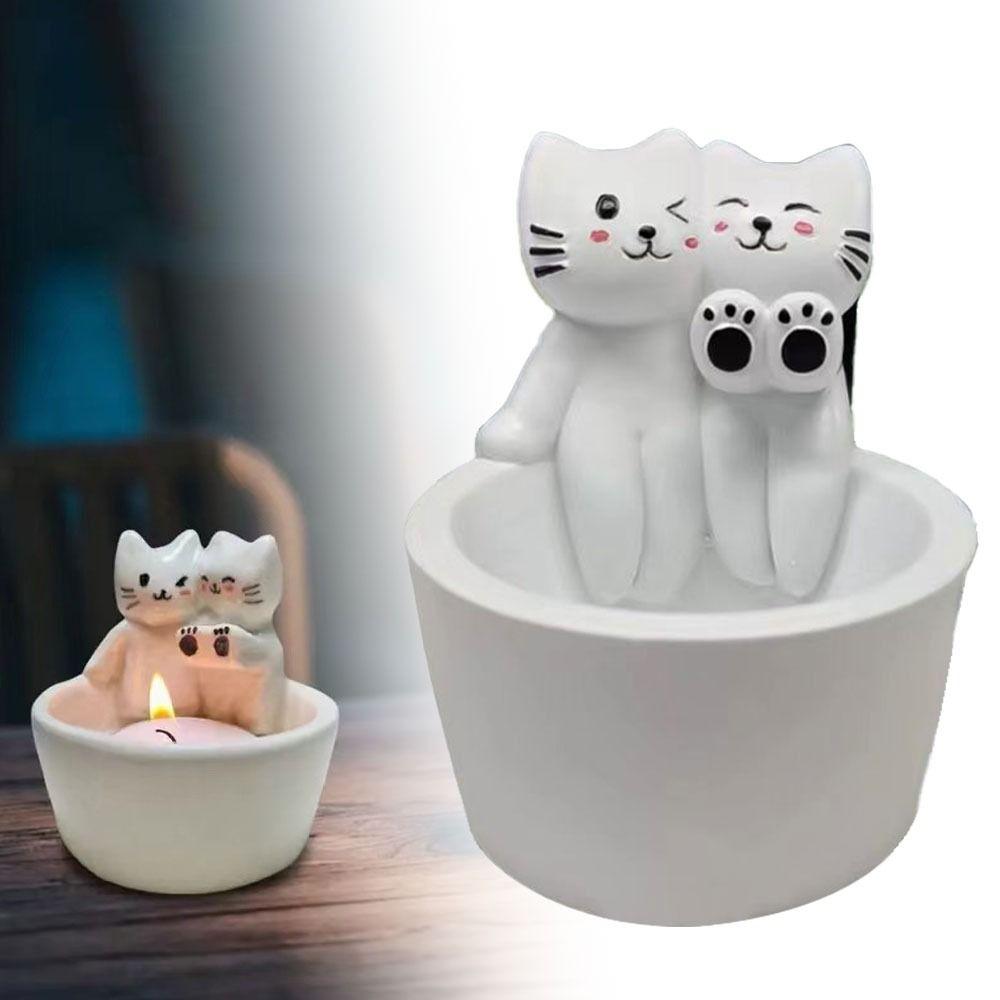 Подсвечники с изображением котенка из мультфильма, настольный подсвечник ручной работы, украшение для дома Kitten
Подсвечники с изображением котенка из мультфильма, настольный подсвечник ручной работы, украшение для дома Kitten