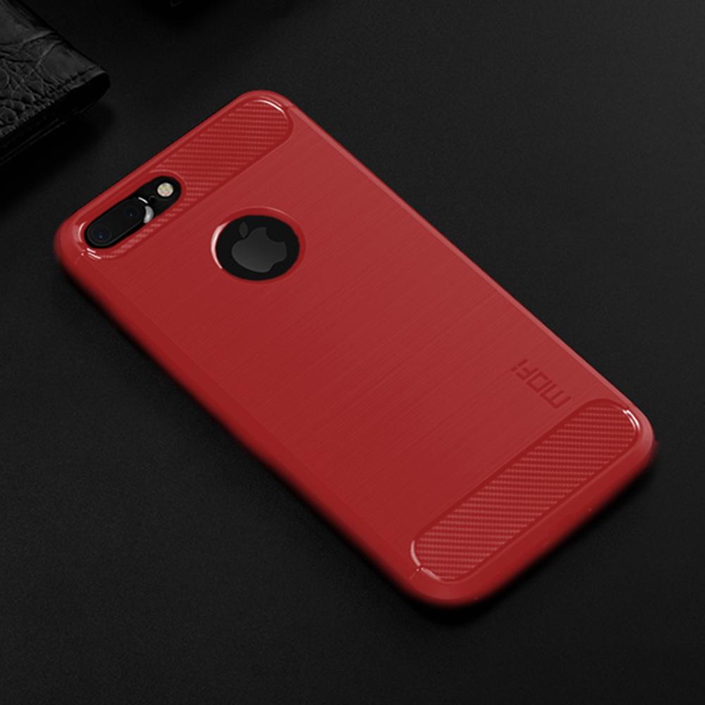 MOFI For iPhone 7 Plus 5.5 inch/8 Plus 5.5 inch Carbon Fiber Texture Brushed TPU Case Scratch-resistant Mobile Phone Cover Red
MOFI For iPhone 7 Plus 5.5 inch/8 Plus 5.5 inch Carbon Fiber Texture Brushed TPU Case Scratch-resistant Mobile Phone Cover Red
