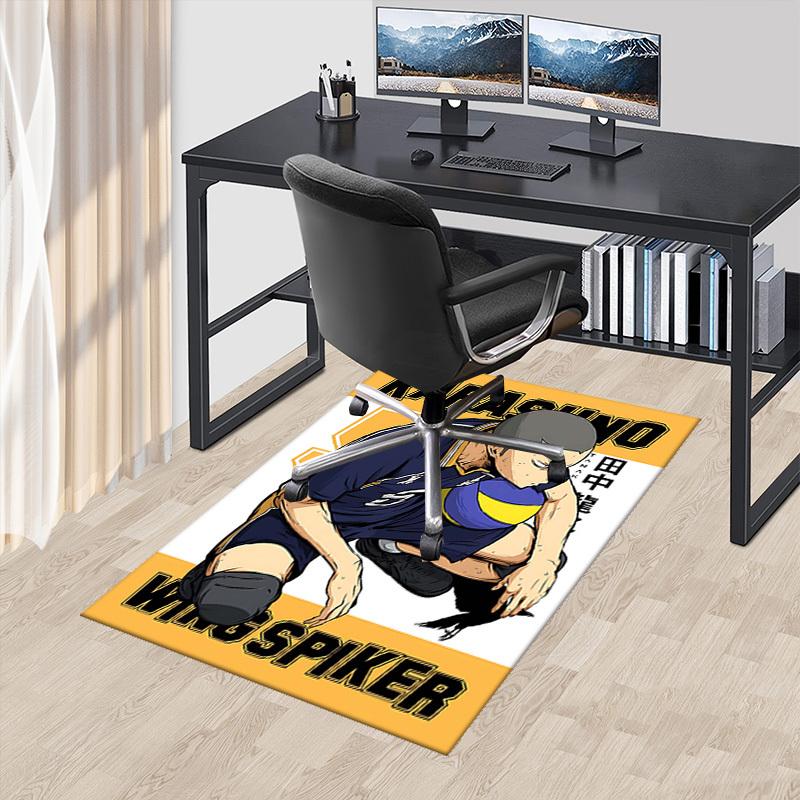 1pc Anime Karasuno Wing Spiker Chair Mat, Office Desk Pad with Anti-Slip Carpet Design, Perfect for Anime Fans and Decor Lovers.I062 60cm by 90cm
1pc Anime Karasuno Wing Spiker Chair Mat, Office Desk Pad with Anti-Slip Carpet Design, Perfect for Anime Fans and Decor Lovers.I062 60cm by 90cm