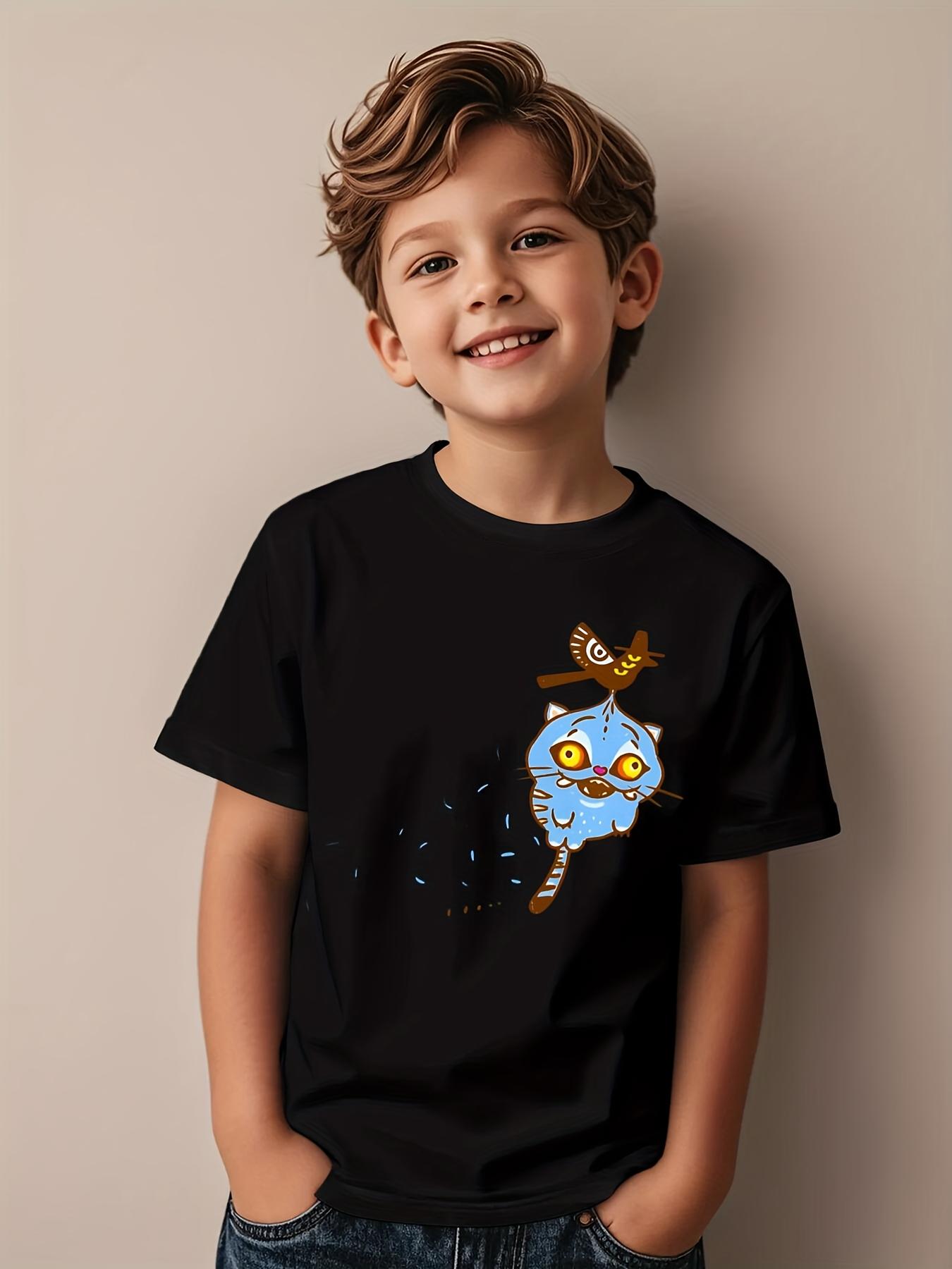 Мультяшная футболка с принтом тигра и птицы K-pop, охотников на демонов, аниме, футболка с коротким рукавом, летняя рубашка для девочки и мальчика, повседневные топы 130 чёрный
Мультяшная футболка с принтом тигра и птицы K-pop, охотников на демонов, аниме, футболка с коротким рукавом, летняя рубашка для девочки и мальчика, повседневные топы 130 чёрный