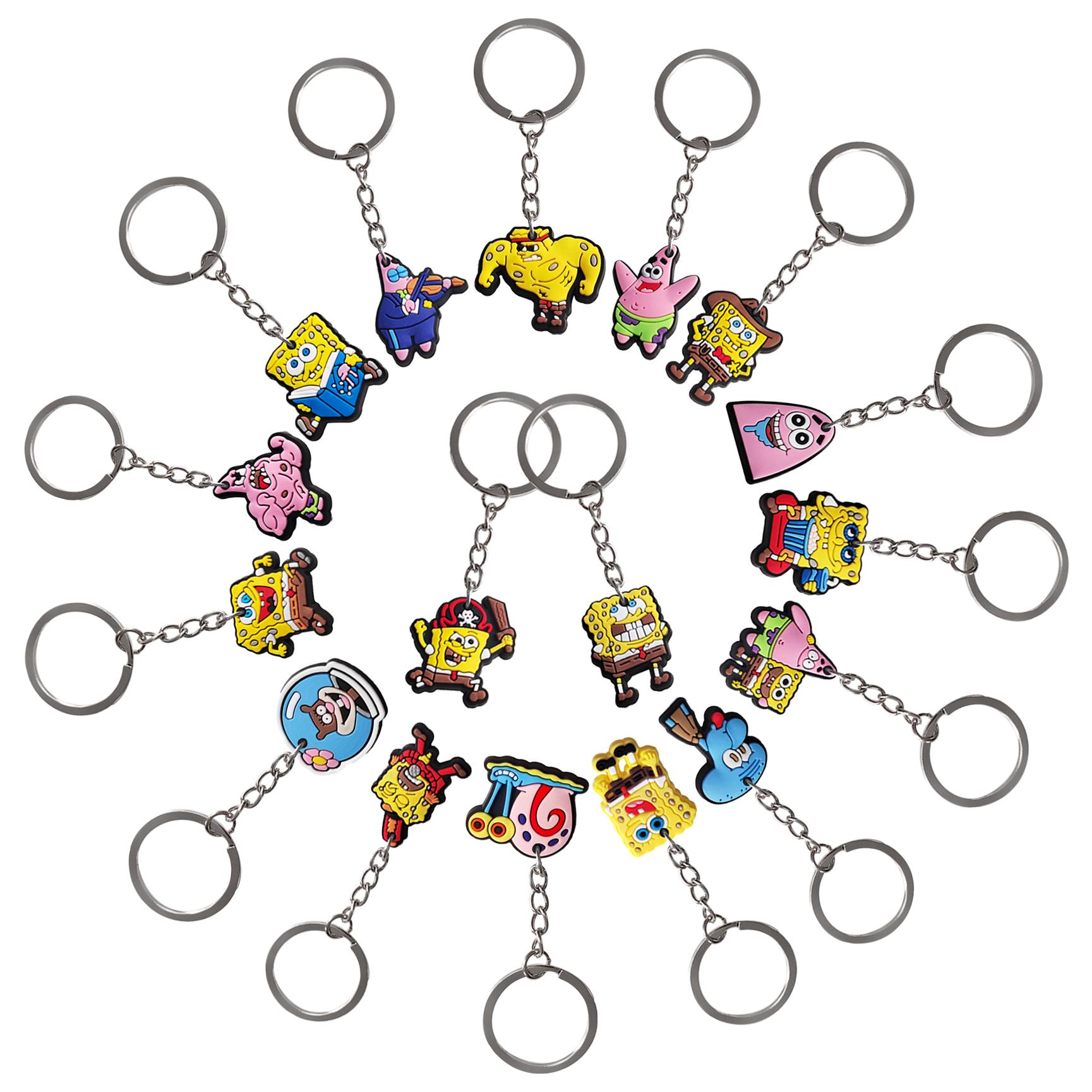 Spongebob Keychain Party Favors Pendant Bag Accessories Birthday Gift Filling Material Christmas Supplies Lightweight Carry Portable Mini Cute 20pcs
Spongebob Keychain Party Favors Pendant Bag Accessories Birthday Gift Filling Material Christmas Supplies Lightweight Carry Portable Mini Cute 20pcs