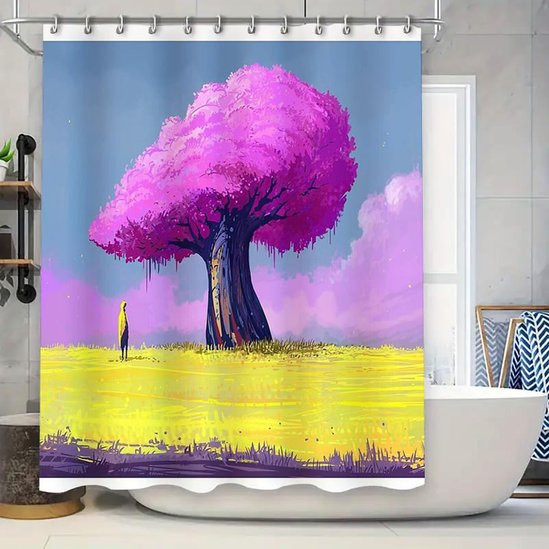 Boho Tree Shower Curtain Nature Forest Landscape Tapestry Backdrop Washable Bathroom Decor Artistic Home Decor Wall Hanging W60H190(CM)-1 Pcs
Boho Tree Shower Curtain Nature Forest Landscape Tapestry Backdrop Washable Bathroom Decor Artistic Home Decor Wall Hanging W60H190(CM)-1 Pcs