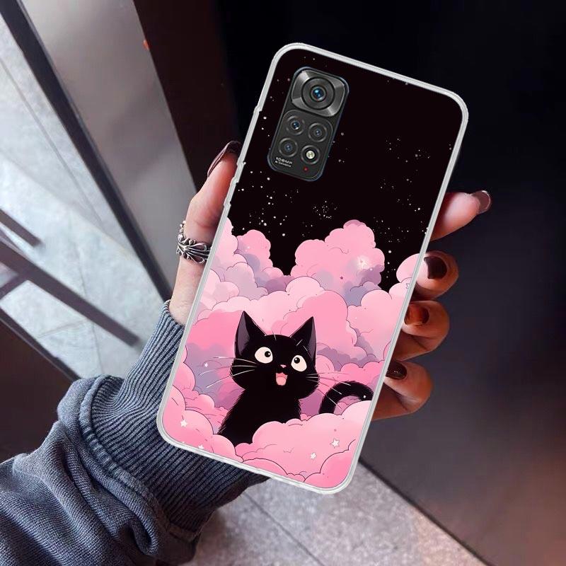 Anime Cute Black Cat Meow Phone Case For Xiaomi Redmi Note 10 11 12 13 14 15 Pro Plus 11S 12S 14S 11T 11E 10S Soft TPU Back Cove Redmi Note 13 5G
Anime Cute Black Cat Meow Phone Case For Xiaomi Redmi Note 10 11 12 13 14 15 Pro Plus 11S 12S 14S 11T 11E 10S Soft TPU Back Cove Redmi Note 13 5G