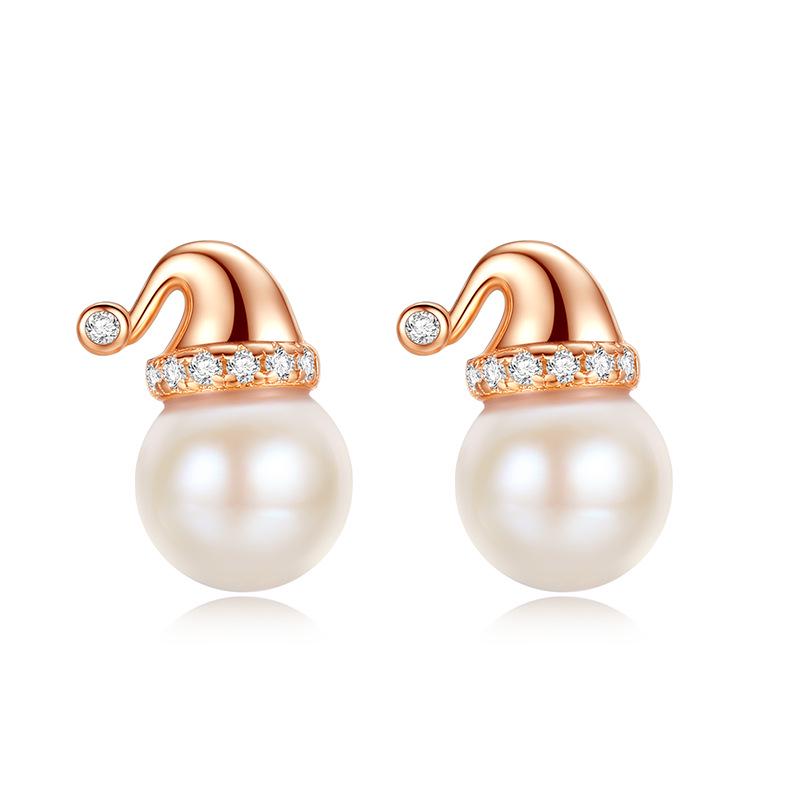 Ferris Wheel Christmas Pearl Stud Earrings for Women - S925 Sterling Silver Zircon, Versatile & High-End 925 Silver
Ferris Wheel Christmas Pearl Stud Earrings for Women - S925 Sterling Silver Zircon, Versatile & High-End 925 Silver