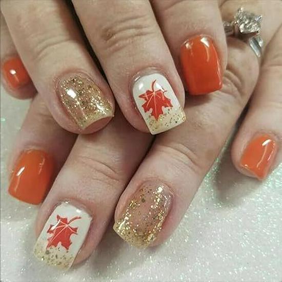 Maple Leaf French Removable False Nail Tips - Short Wearable European & American Nail Art
Maple Leaf French Removable False Nail Tips - Short Wearable European & American Nail Art