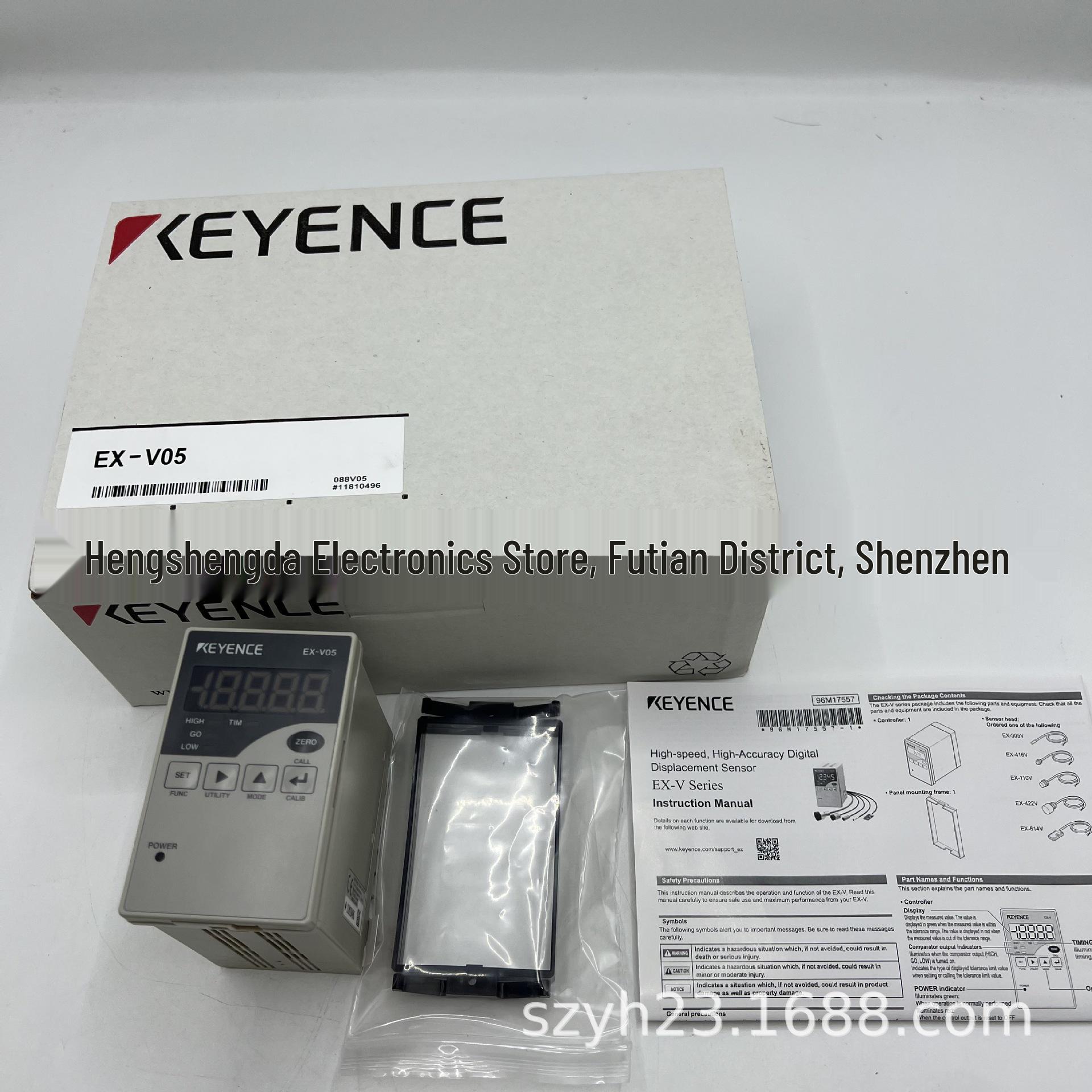EX-V02E & EX-V05P High-Precision Digital Displacement Sensors V10
EX-V02E & EX-V05P High-Precision Digital Displacement Sensors V10