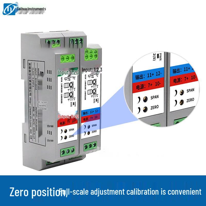 Ruidetai Isolated Current/Voltage Transmitter CN plug (adapter included)
Ruidetai Isolated Current/Voltage Transmitter CN plug (adapter included)