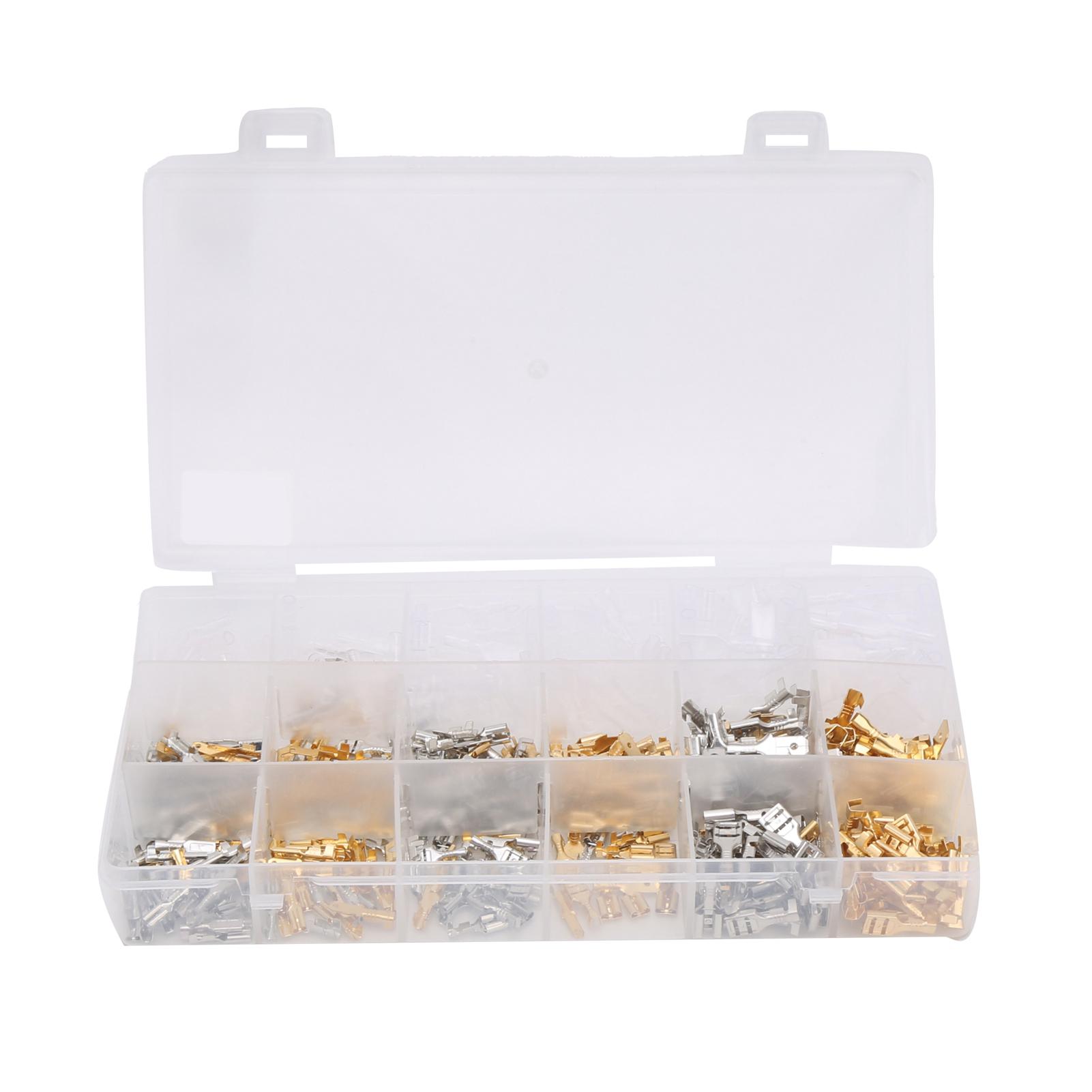 540Pcs Wire Connectors Kit Spade Terminals Set Industrial Accessories 2.8/4.8/6.3Type
540Pcs Wire Connectors Kit Spade Terminals Set Industrial Accessories 2.8/4.8/6.3Type