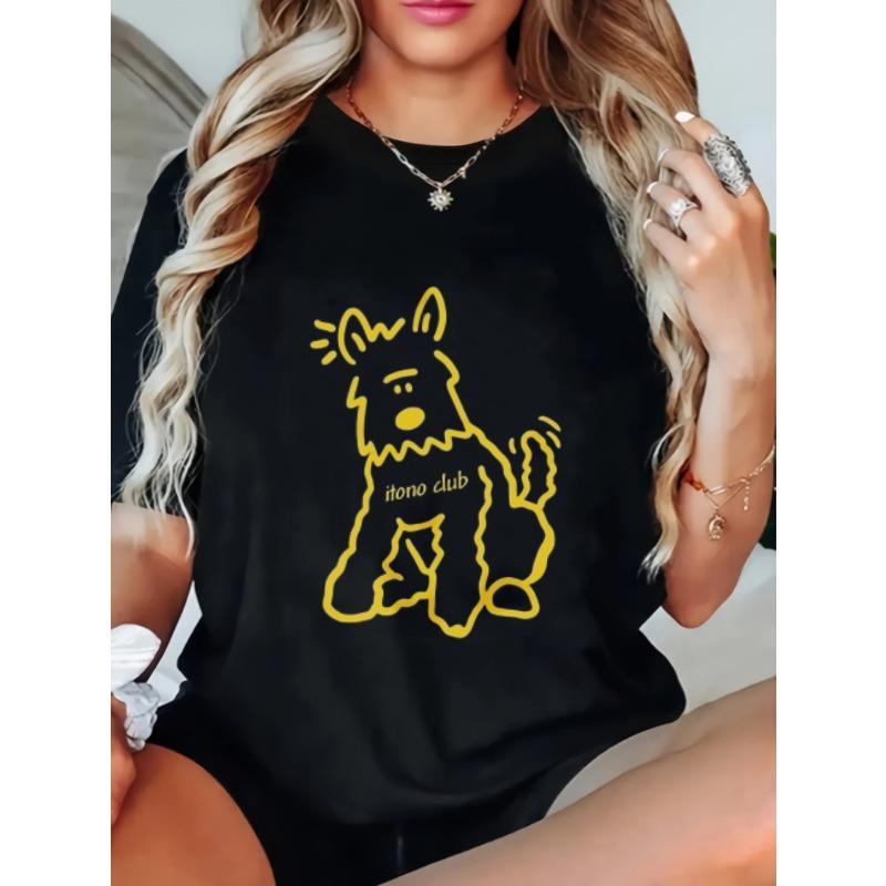 itono club Yellow Line Cartoon Dog Printed Black Women s Short-Sleeve T-Shirt XXXXL чёрный
itono club Yellow Line Cartoon Dog Printed Black Women s Short-Sleeve T-Shirt XXXXL чёрный